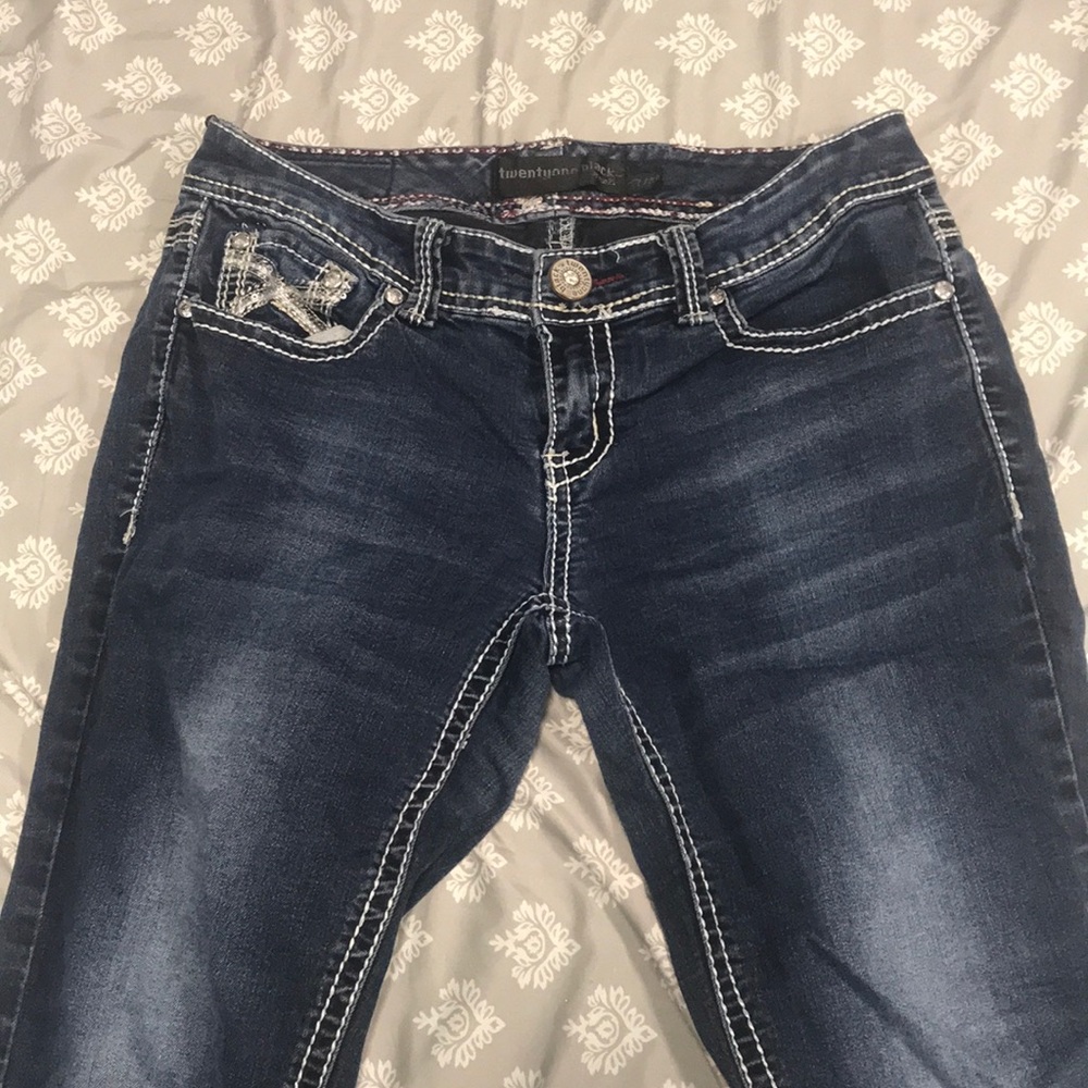 Twenty one black skinny jeans